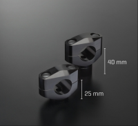 Lenkerböcke / Riser Booster 28,6mm 25 / 40mm hoch Lenkerböcke / Riser Booster 28,6mm 25 / 40mm hoch